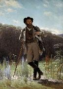 Ivan Kramskoi Portrait of painter Ivan ShishkinPortrait of painter Ivan Shishkin oil painting reproduction